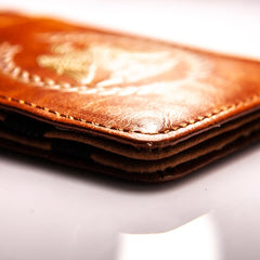 Brown Leather Wallet - SPQR SHOP