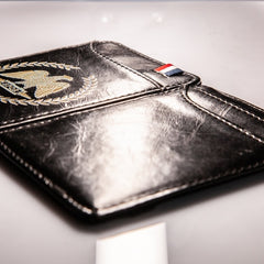 Black Leather Wallet - SPQR SHOP