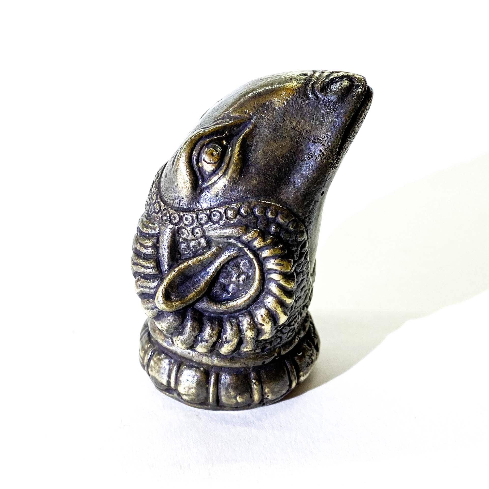 Ritual Cane end, Ram head - SPQR SHOP