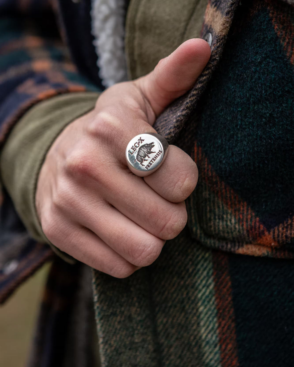 Legio X Fretensis II worn on hand - SPQR SHOP