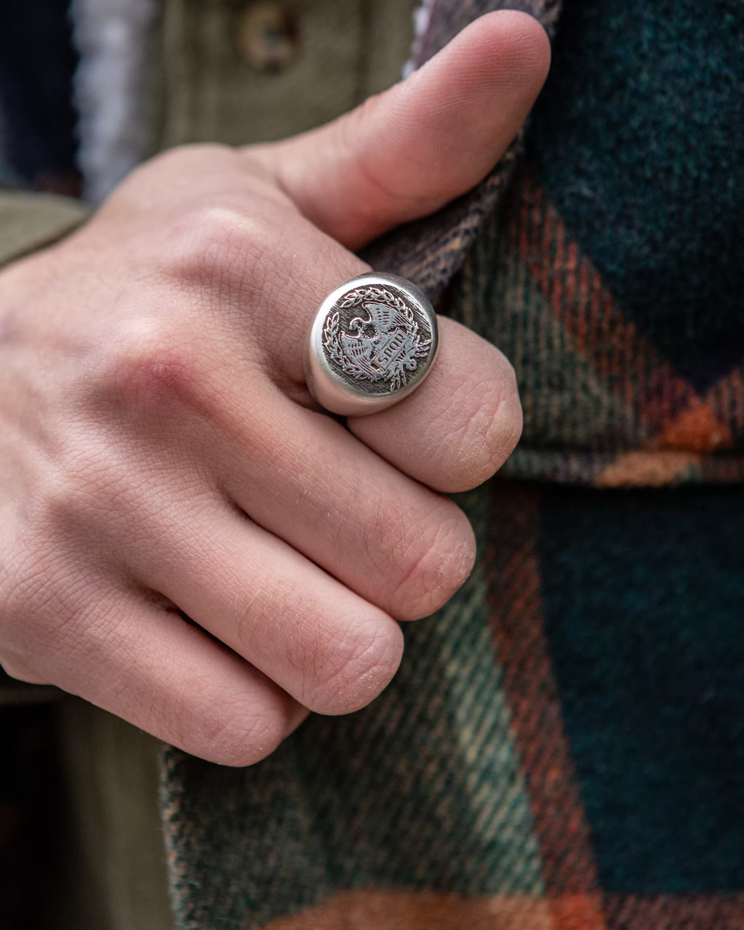 Legio SPQR XII worn on hand - SPQR SHOP