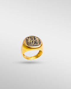 Poseidon and Athena in Gold - SPQR SHOP