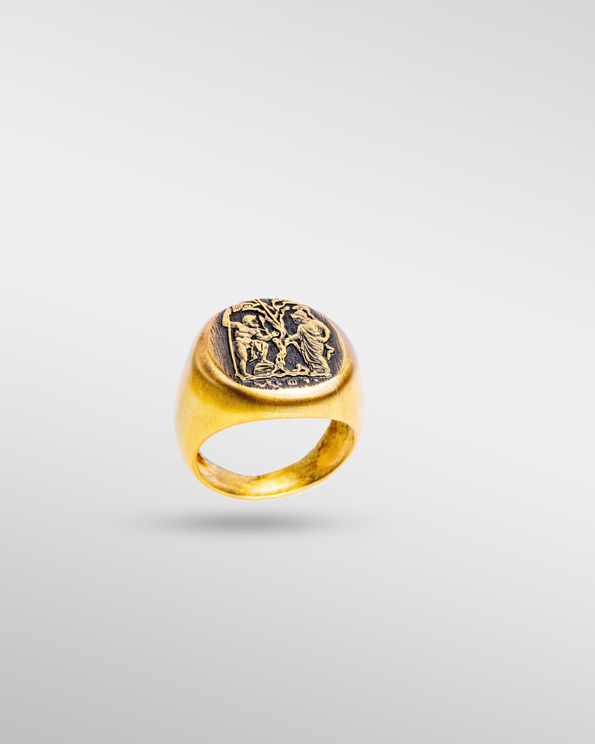 Poseidon and Athena in Gold - SPQR SHOP