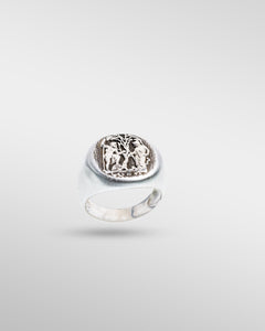 Poseidon and Athena in Silver - SPQR SHOP