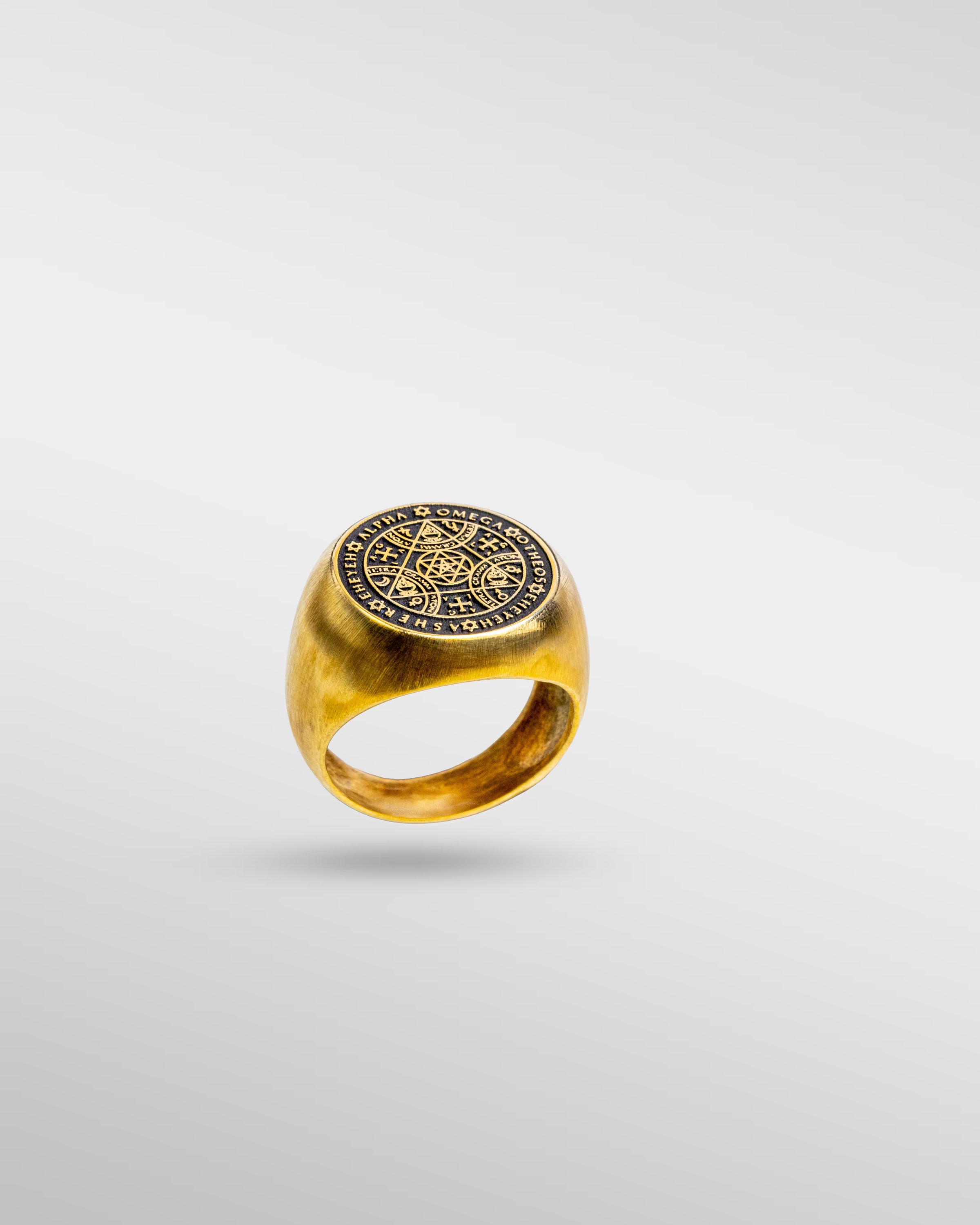 Alpha - Omega in Gold - SPQR SHOP