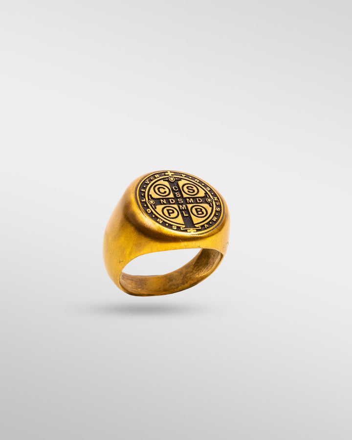 Cross Saint Benedict in Gold - SPQR SHOP