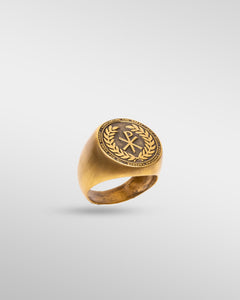 Chi Rho V in Gold - SPQR SHOP
