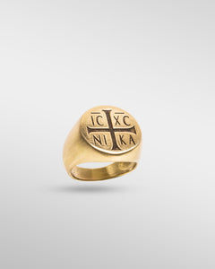 Crusader ring in Bronze - SPQR SHOP