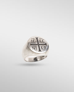 Crusader ring in Silver - SPQR SHOP