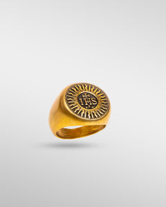 I.H.S. in Gold - SPQR SHOP
