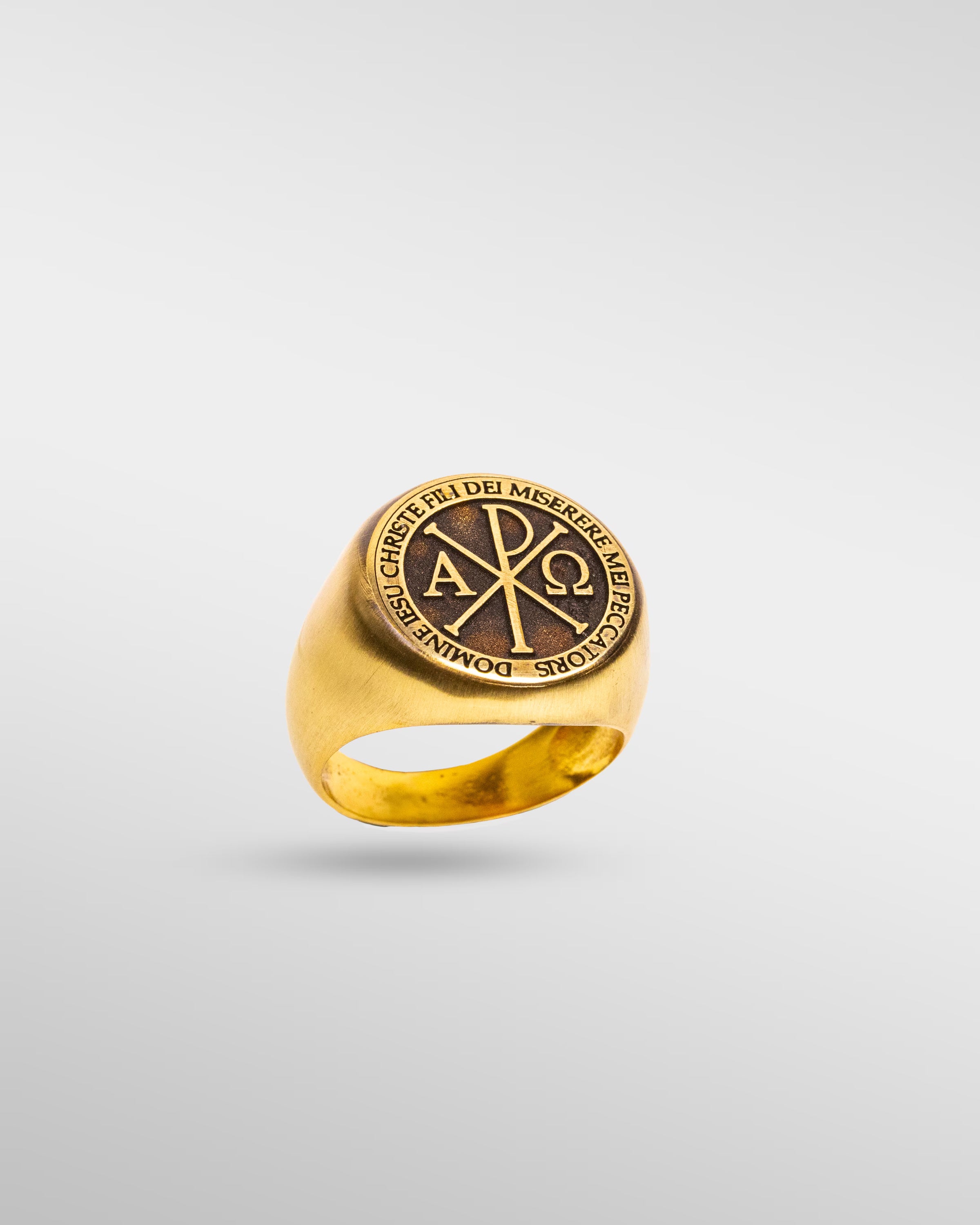 Chi Rho VII in Gold - SPQR SHOP