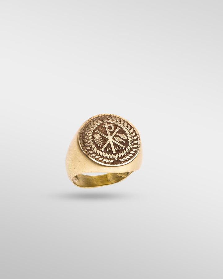 Chi-Rho Fish & Grape in Bronze - SPQR SHOP