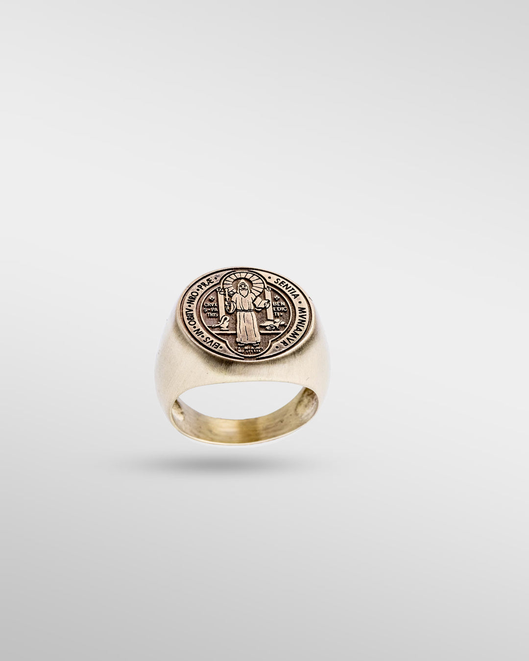 Saint Benedict in Bronze - SPQR SHOP