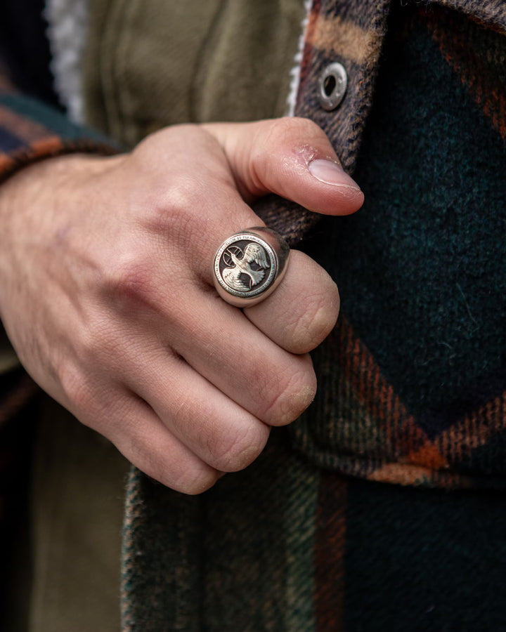 Holy Spirit, Veni Sancte Spiritus worn on hand - SPQR SHOP