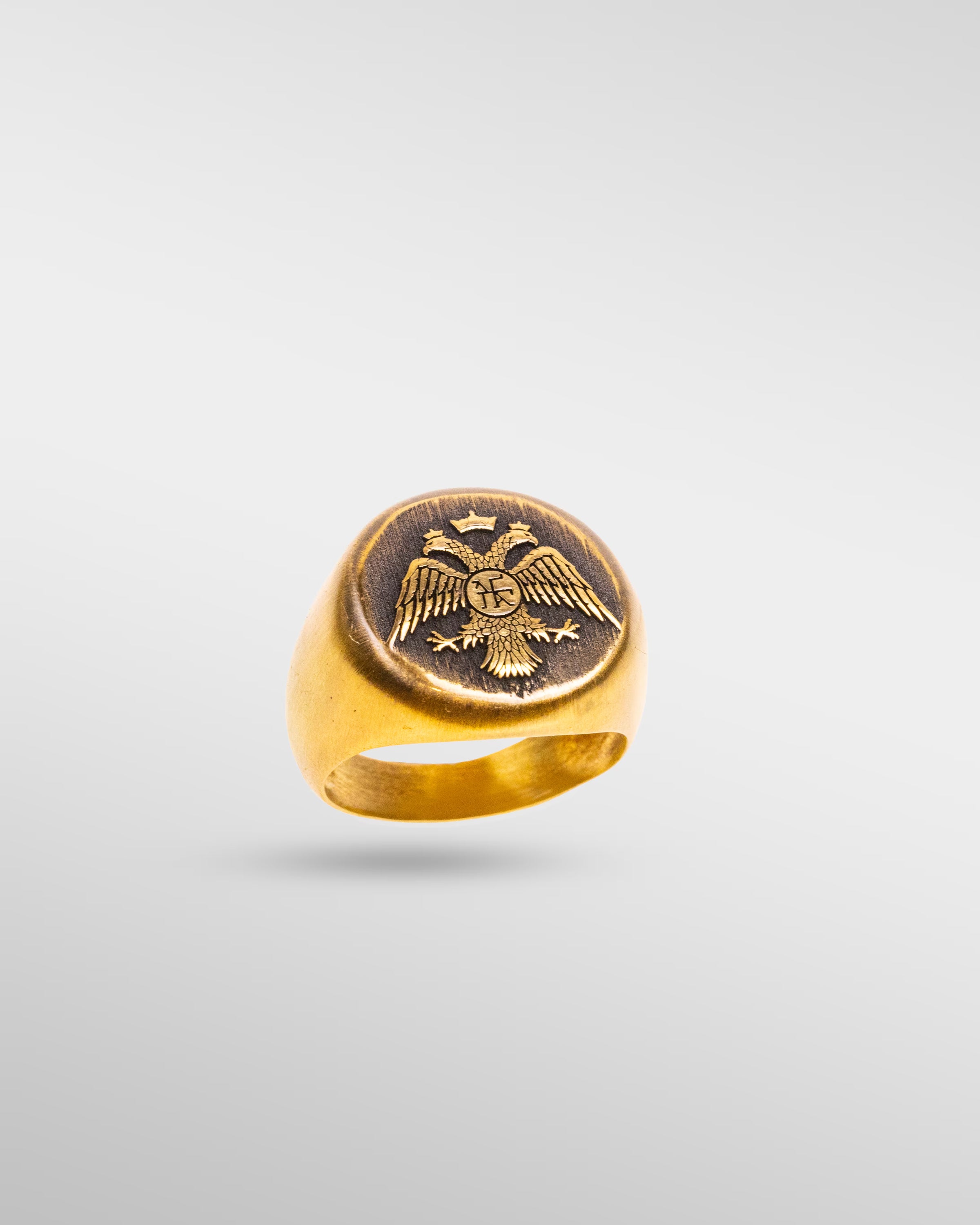 Twin Roman Eagle in Gold - SPQR SHOP