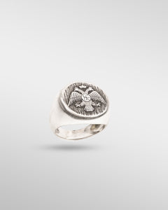Twin Roman Eagle in Silver - SPQR SHOP