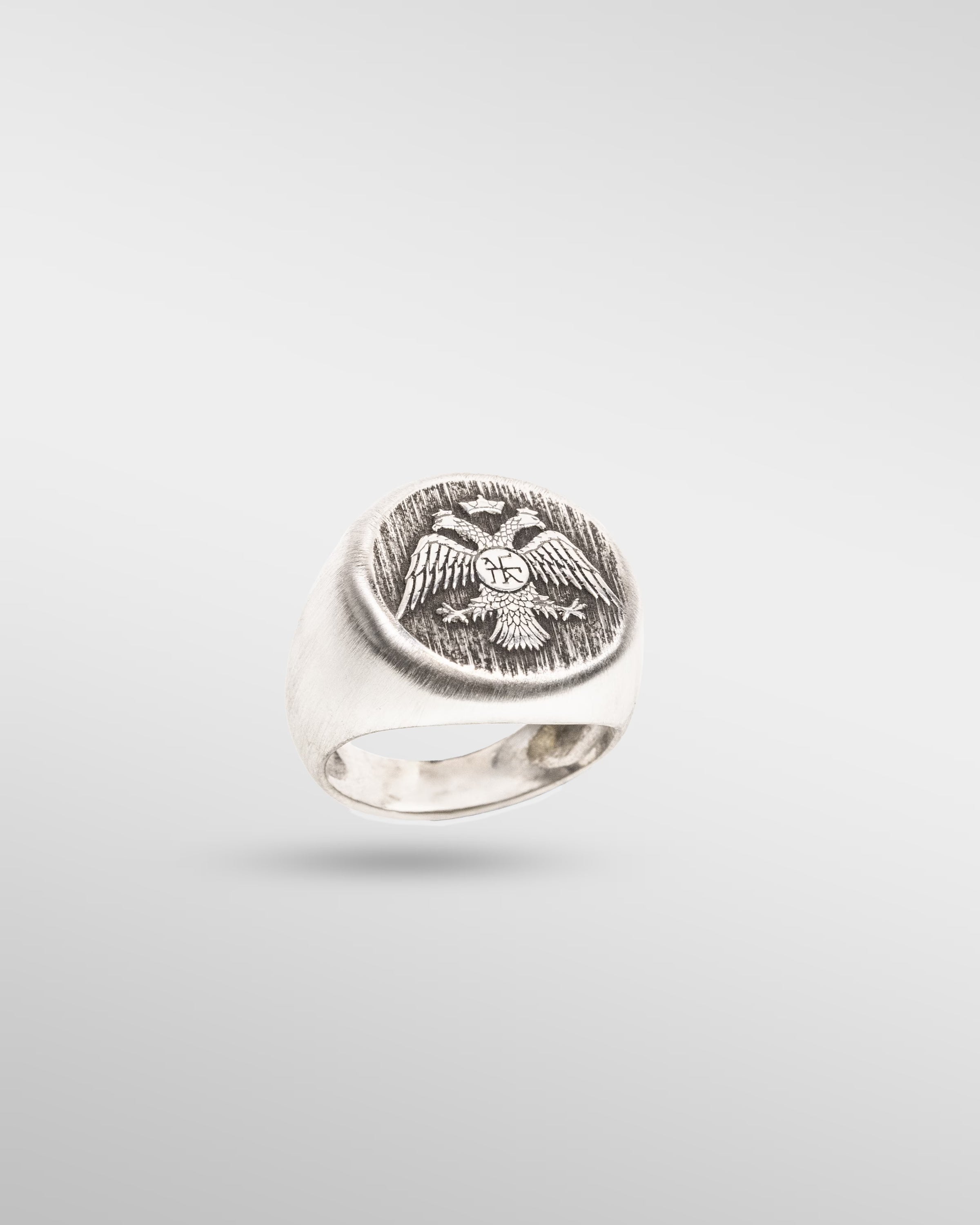 Twin Roman Eagle in Silver - SPQR SHOP