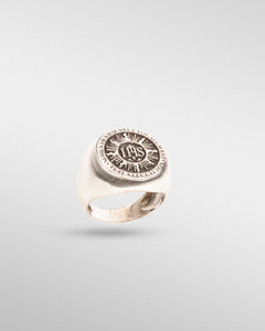 The Divine Name - IHS Ring in Silver - SPQR SHOP