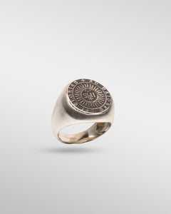 The Glory of God - IHS Ring in Silver - SPQR SHOP