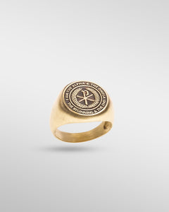 Chi Rho Alpha Omega in Bronze - SPQR SHOP