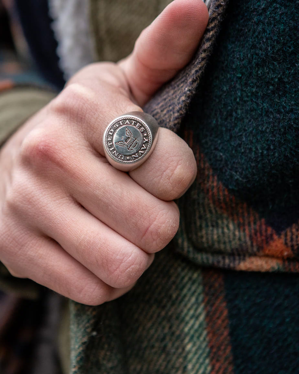 United States Navy worn on hand - SPQR SHOP