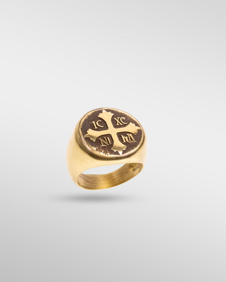 The Fifth Crusader ring in Bronze - SPQR SHOP