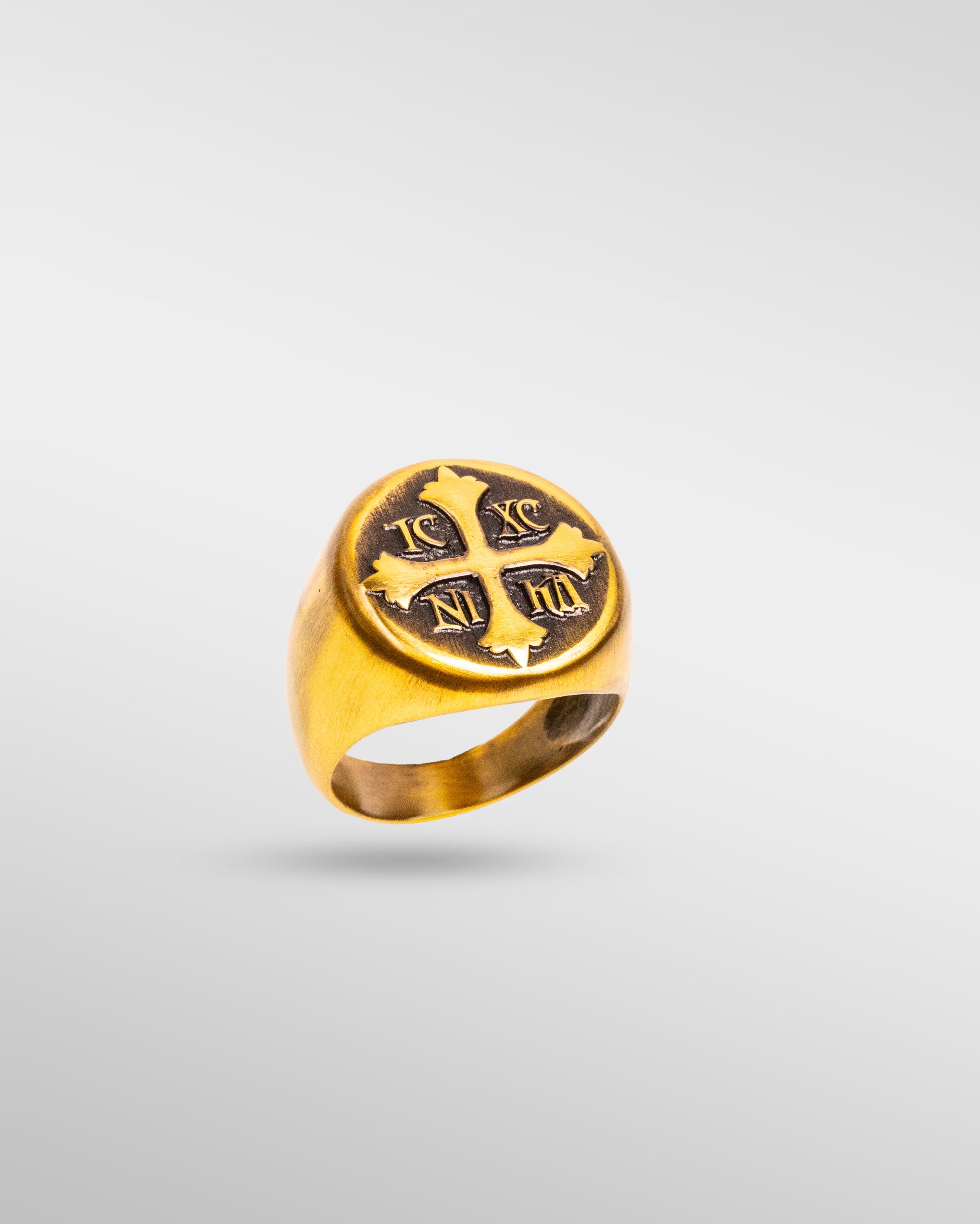The Fifth Crusader ring in Gold - SPQR SHOP