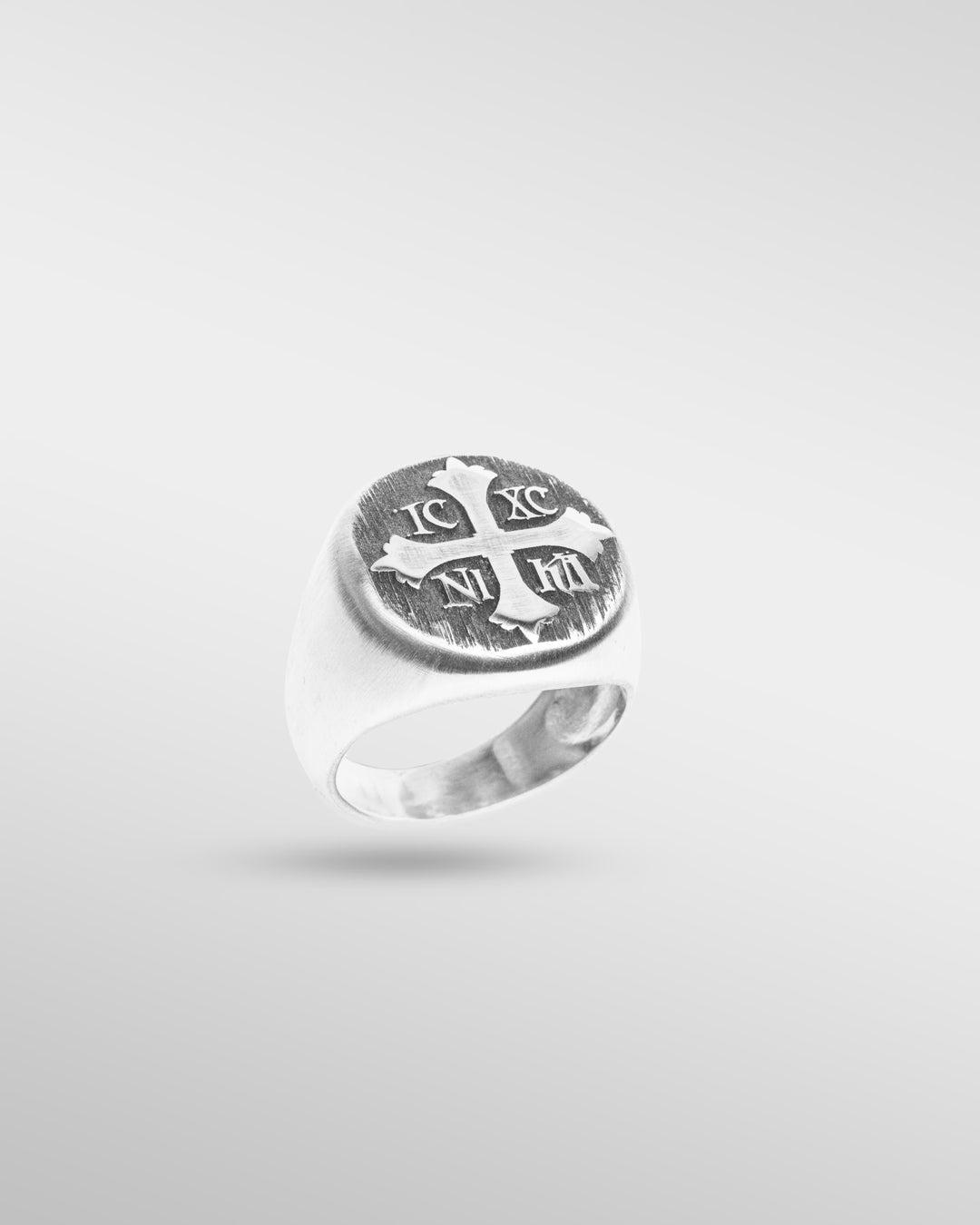 The Fifth Crusader ring in Silver - SPQR SHOP