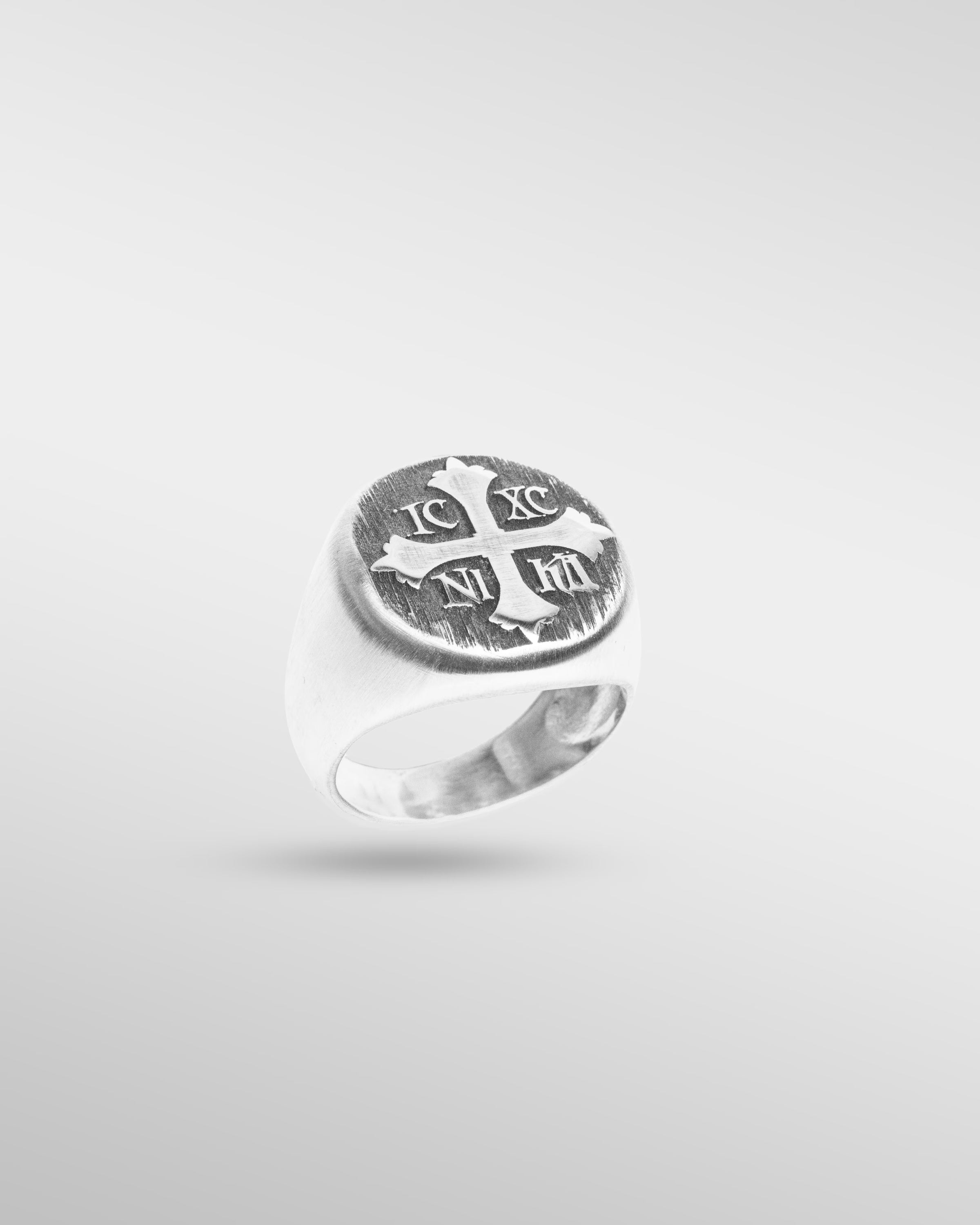 The Fifth Crusader ring in Silver - SPQR SHOP