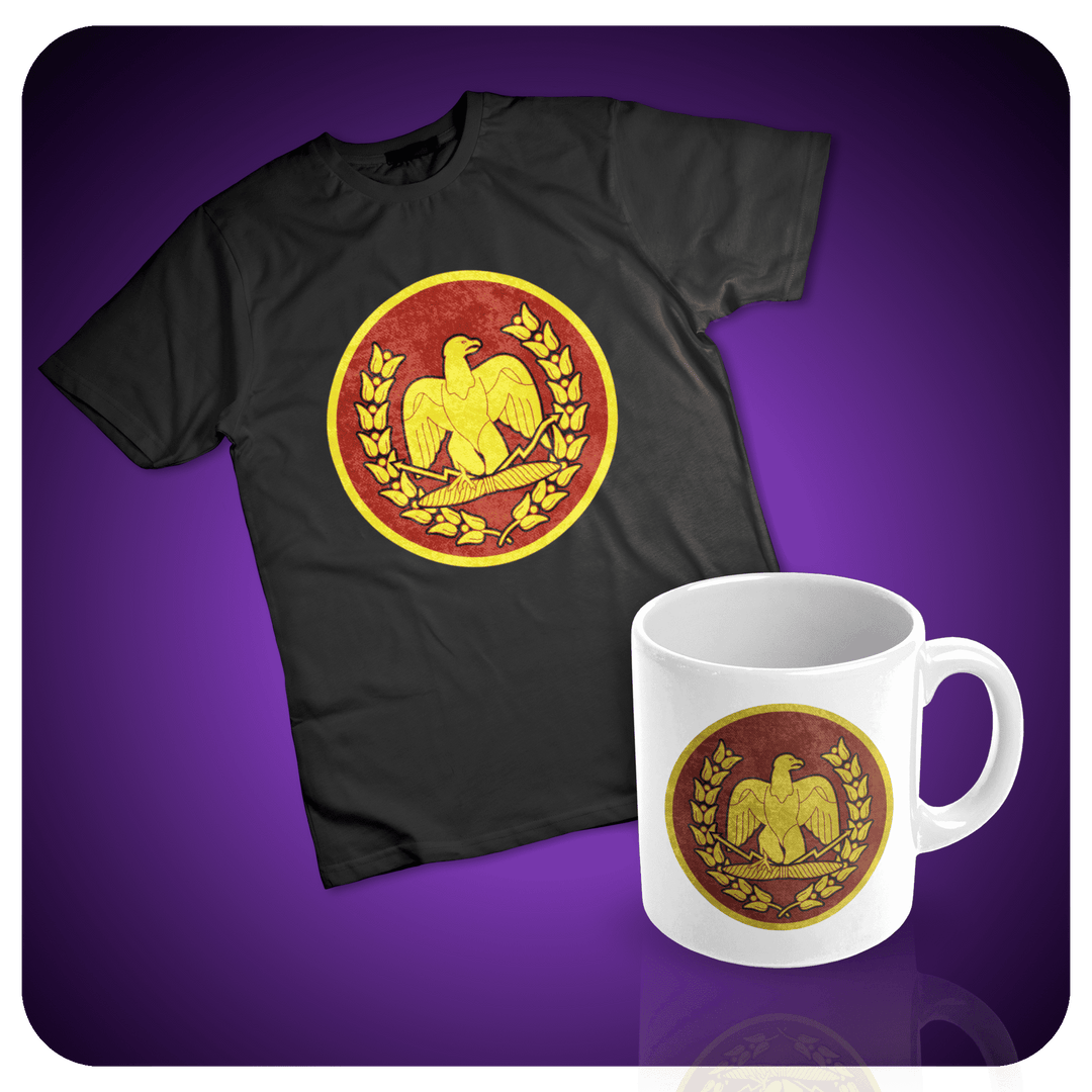 Roman Eagle T-Shirt and Mug - Set