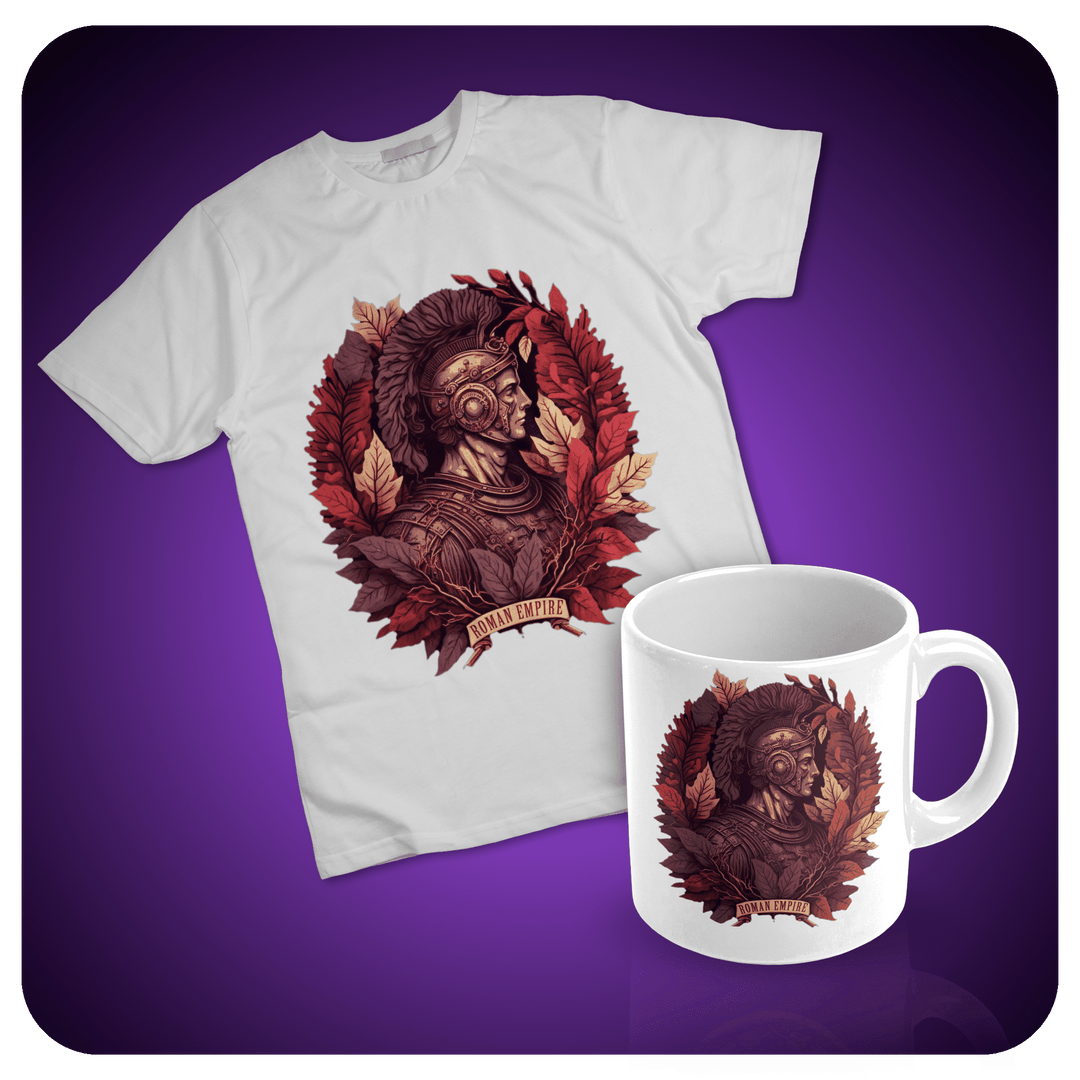 Roman Emperor T-Shirt and Mug - Set