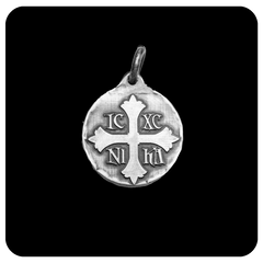 The Fifth Crusader Pendant in Silver - SPQR SHOP