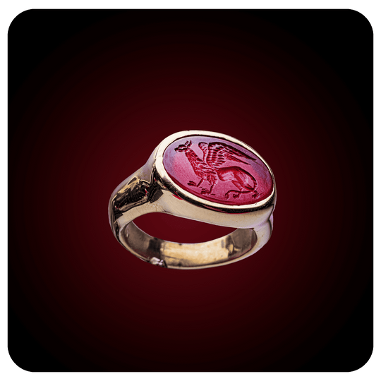 Intaglio Rings | Hand-Carved Gemstone Rings | SPQR SHOP
