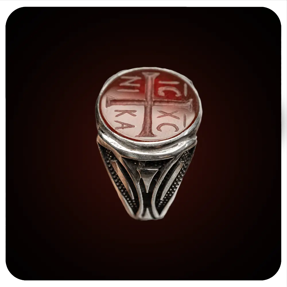 Intaglio Crusader Ring 1 of 50 - SPQR SHOP