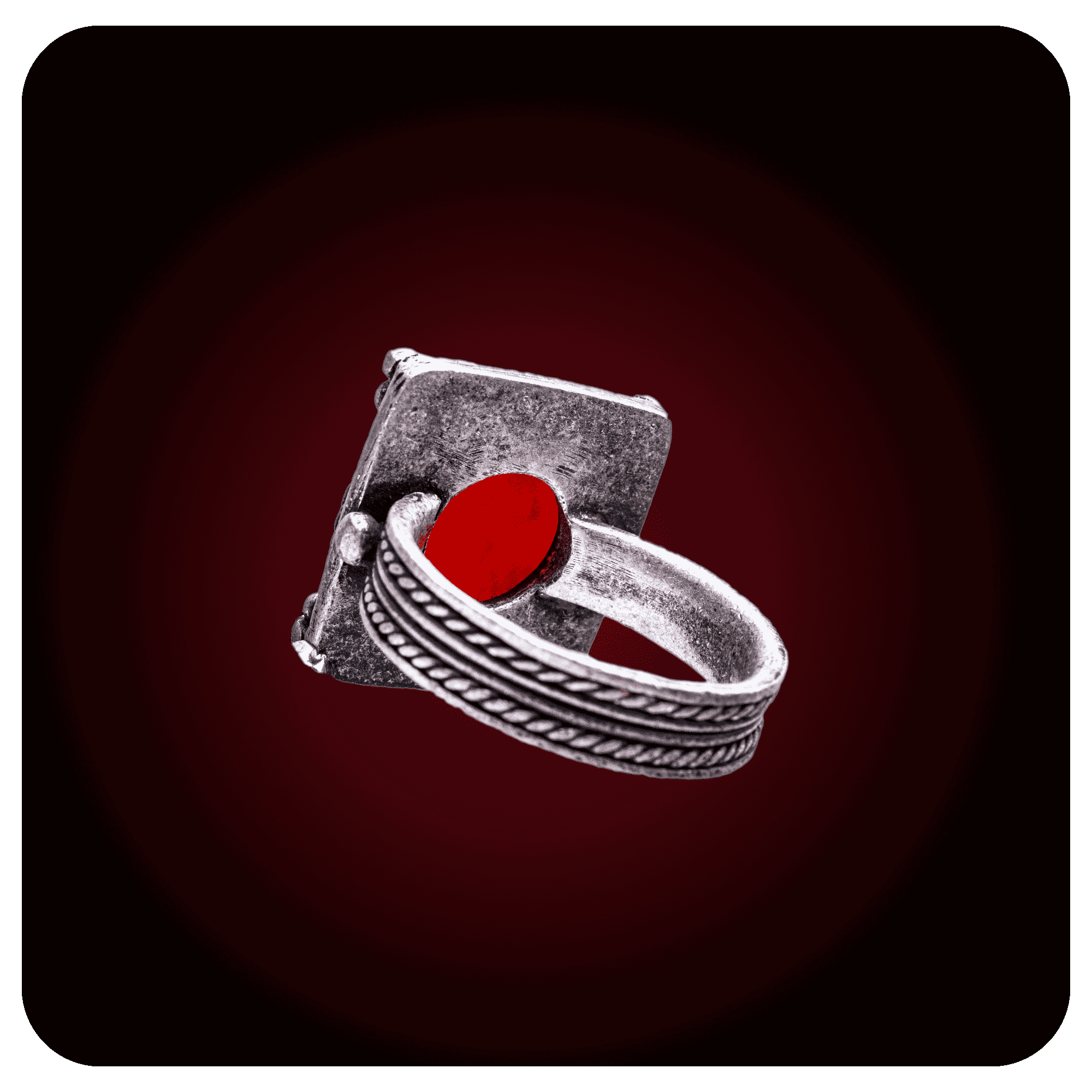 Ares, The god of war, Intaglio, Carnelian Stone - SPQR SHOP